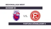 Regionalliga West: Bonner SC empfängt Fortuna Düsseldorf II in spannendem Duell
