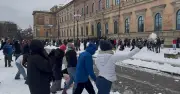 Schneeballschlacht vor Pinakothek: KVR warnt vor unangemeldeter Massenaktion