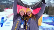 Silber in der Team-Kombination: Aicher und Weidle-Winkelmann jubeln über knapp verpasstes Gold