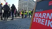 Verdi setzt mit Warnstreiks in Sachsen vor Tarifrunde deutliche Zeichen