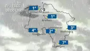 Wetterprognose für Bremen und Niedersachsen: Regen und Wolken für Hannover, Osnabrück und Wolfsburg