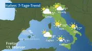 Wettervorhersage für Italien: Prognose für Rom, Venedig, Sizilien und Sardinien