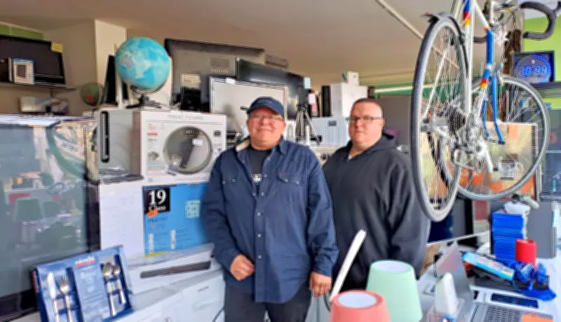 30 Jahre Udo's An-und Verkauf: Bauarbeiten bedrohen Existenz eines Bitterfelder Traditionsladens