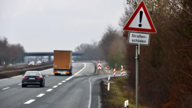 A38 bei Sangerhausen: Schlaglöcher und Tempolimit bleiben vorerst bestehen