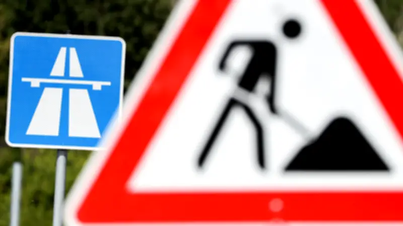 A38-Sanierung in Sachsen-Anhalt: Drei Großbaustellen fordern Geduld von Autofahrern