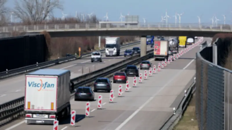 A38-Sanierung zwischen Leuna und Bad Lauchstädt: Nächste Großbaustelle rollt an