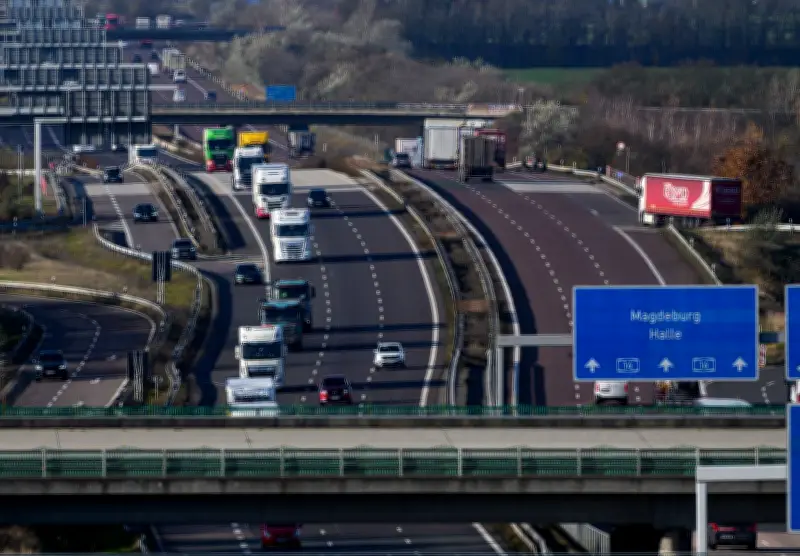 A9 bei Halle gesperrt: Reparaturarbeiten ab Sonntagabend für mehrere Tage