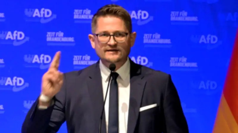 AfD Brandenburg: René Springer als Landesvorsitzender wiedergewählt