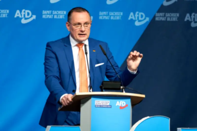 AfD-Parteitag in Löbau: Chrupalla fordert Wandel zur Regierungspartei bis 2029