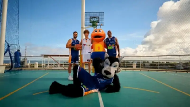 AIDA erweitert Familienangebot: Basketballcamps mit Seawolves und mehr Aktivitäten auf See