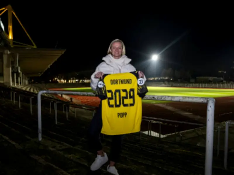 Alexandra Popp: Neues BVB-Ziel ist der schnelle Aufstieg in die Frauen-Bundesliga