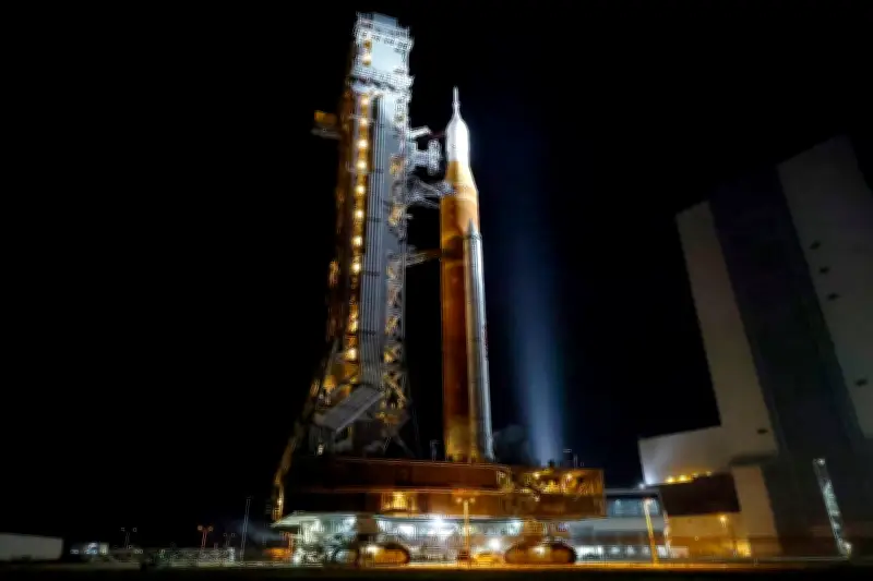 Artemis 2: Raketensystem für bemannte Mondmission zurück auf Startplatz in Cape Canaveral