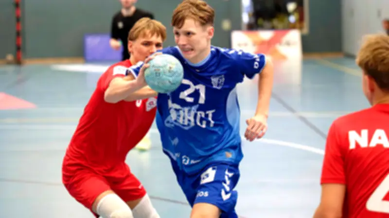 B-Jugend-Handball: Mecklenburger Stiere unterliegen Spitzenreiter HC Elbflorenz Dresden