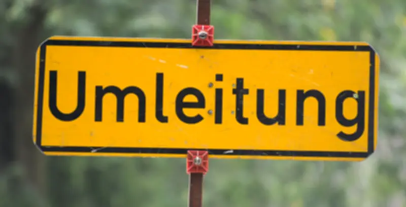 B96 bei Fürstenberg/Havel bis Gründonnerstag voll gesperrt - Umleitung eingerichtet