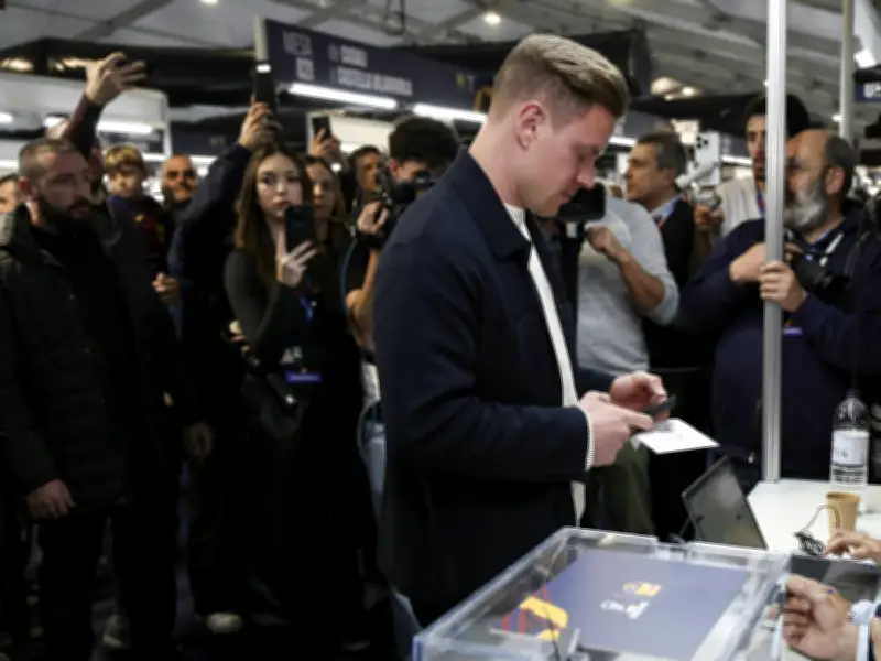 Barca-Wahl: Ter Stegen an der Urne abgewiesen - Stimme nicht abgegeben