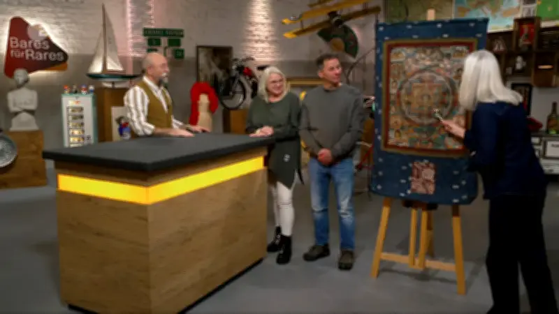 Bares für Rares: Buddhistisches Rollbild übertrifft Flohmarkt-Erwartungen um das Fünffache