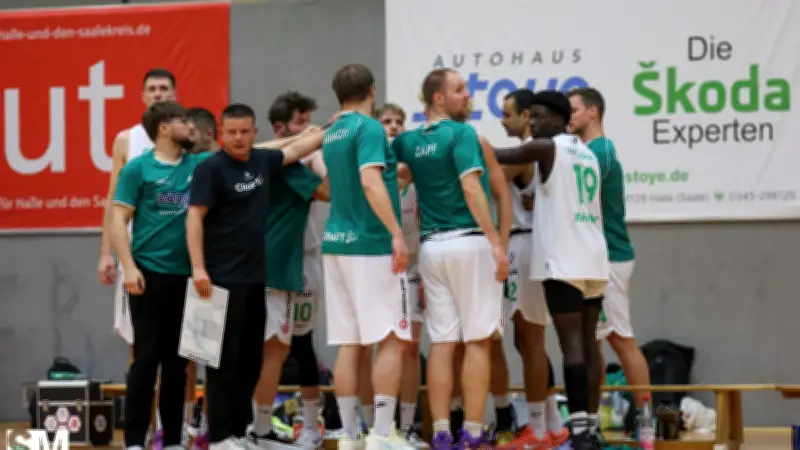 Basketball-Drama in Halle: Rhinos kämpfen in letztem Saison-Spiel um den Ligaverbleib