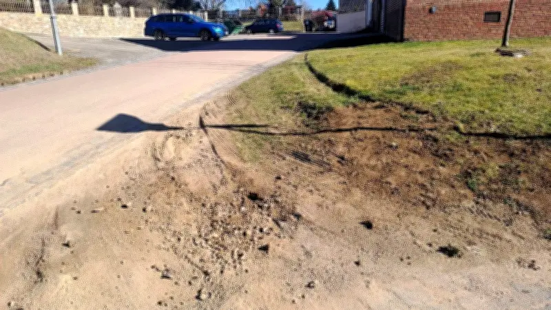 Bauarbeiten an B 180: Schleichverkehr zerstört weiterhin Straßen in Sylda