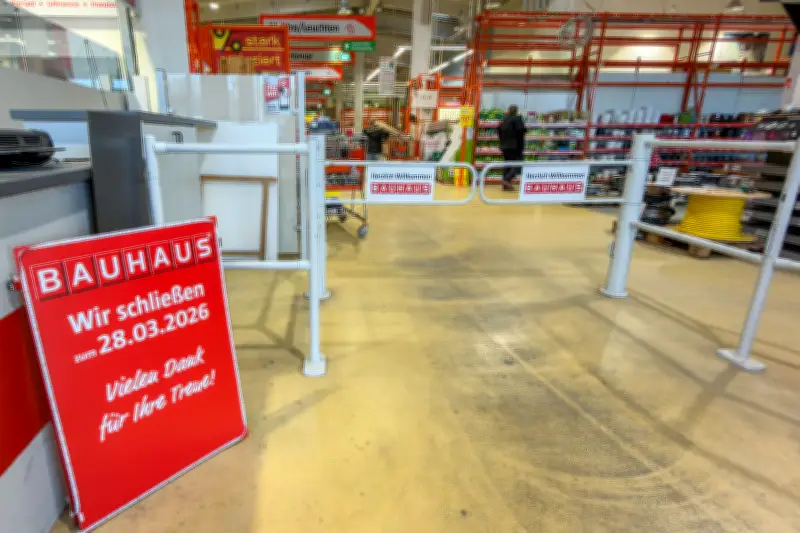 Bauhaus in Grana schließt früher als geplant – Ausverkauf läuft auf Hochtouren