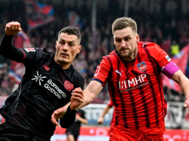 Bayer Leverkusen verpasst Sieg in Heidenheim: 3:3 trotz zweimaliger Führung