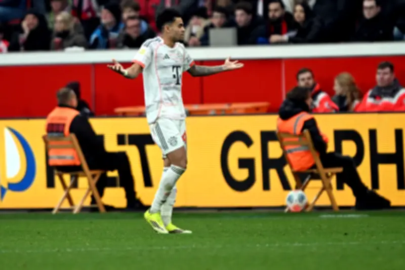 Bayern München empört nach umstrittener Gelb-Roter Karte gegen Diaz in Leverkusen