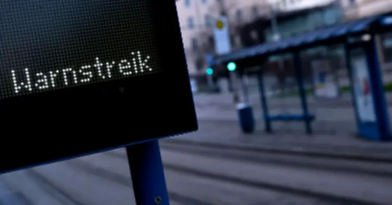 Bayern: Warnstreiks legen ÖPNV lahm - Massive Ausfälle in zahlreichen Städten