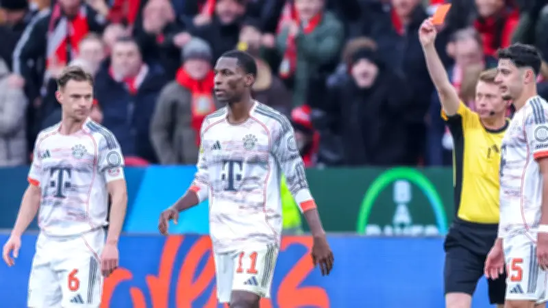 Bayerns Rot-Rüpel: Nicolas Jackson sieht bereits dritte Rote Karte in zehn Monaten