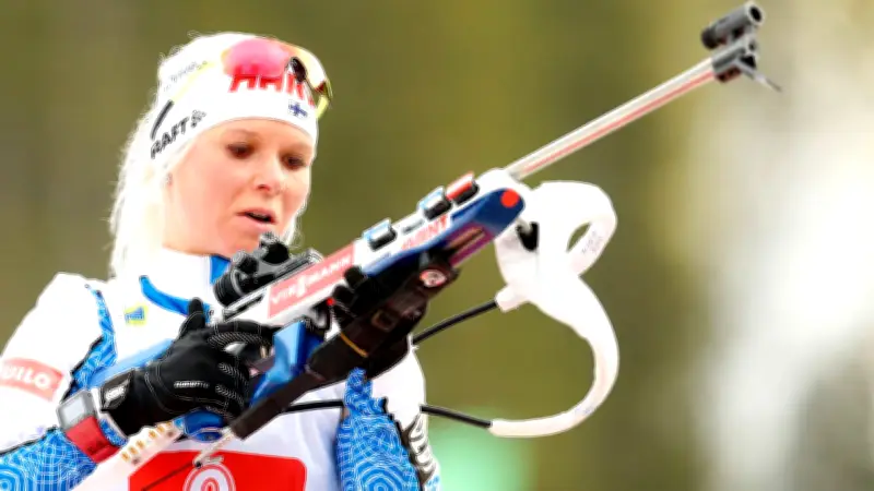 Biathlon-Traumpaar Mari und Benjamin Eder begrüßen Zwillingsmädchen