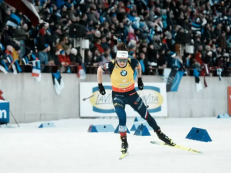 Biathlon-Weltcup-Finale: Kann Lou Jeanmonnot im Sprint den Gesamtsieg sichern?