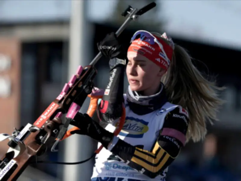 Biathlon-Weltcup Otepää: Deutsche Mixed-Staffel kämpft um letzte Podiumschance