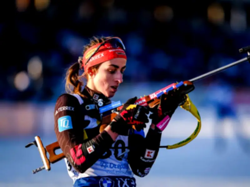 Biathlon-Weltcup: Voigt und Strelow in Single-Mixed-Staffel - Live im TV und Stream