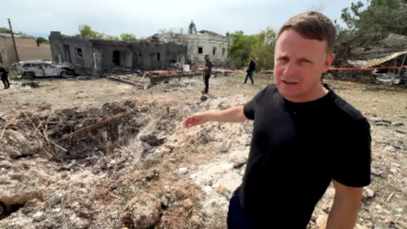 BILD-Reporter vor Ort: 60 Israelis nach Hisbollah-Raketenangriff verletzt