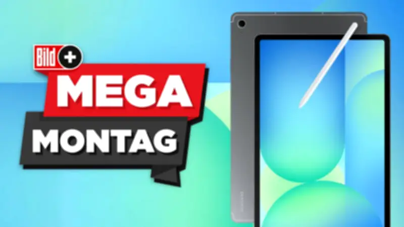 BILDplus Gewinnspiel: Samsung Galaxy Tab S10 FE als digitaler Alltagsbegleiter