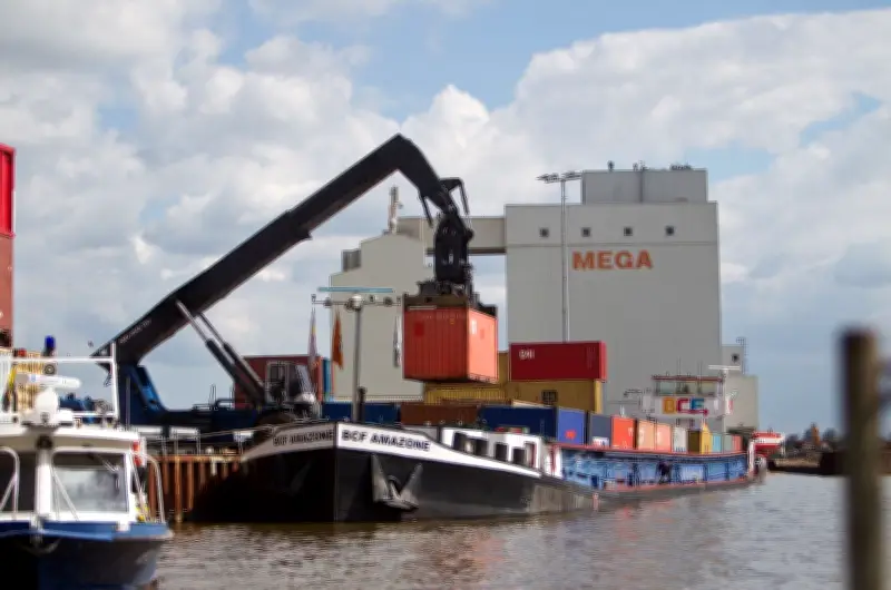 Binnenhäfen in Sachsen-Anhalt verzeichnen erneut steigenden Güterumschlag