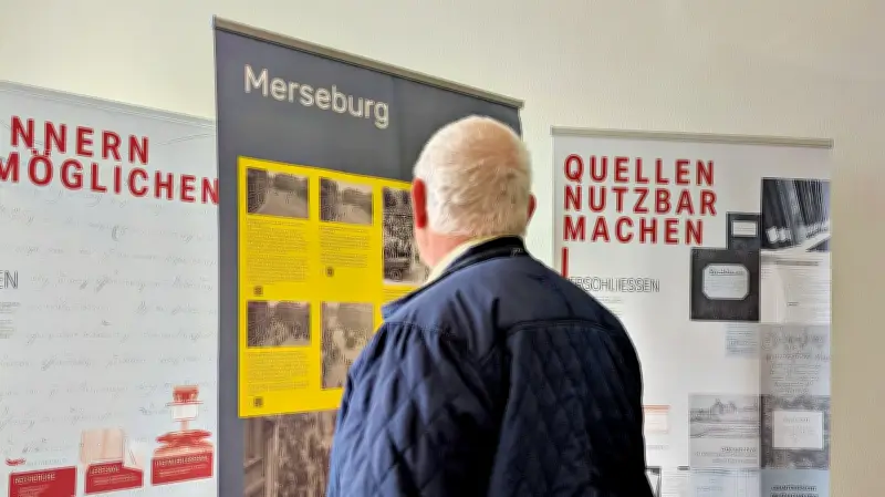 Bisher unveröffentlichte Fotos vom DDR-Volksaufstand 1953 in Merseburg enthüllt