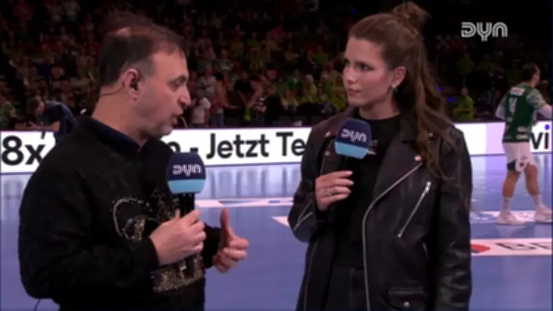 Bob Hanning nutzt Welttag der Komplimente für launige TV-Überraschung bei Dyn