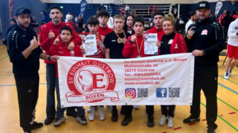 Boxer des SV Einheit Güstrow glänzen bei Landesmeisterschaften mit Spitzenplätzen