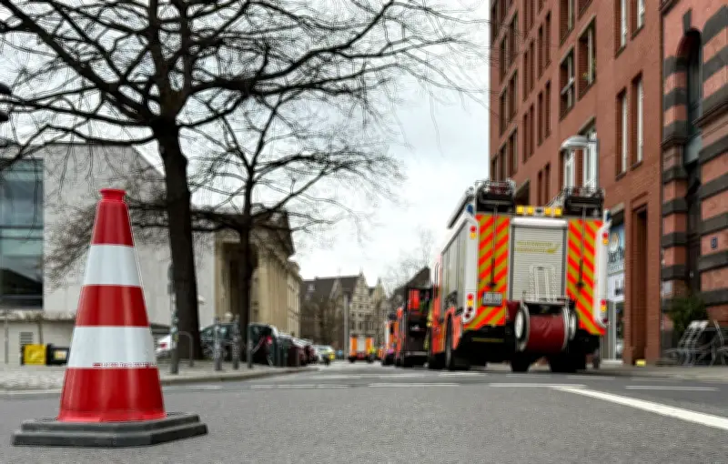 Brandalarm im niedersächsischen Landtag: Feuerwehr rückt mit Großaufgebot aus