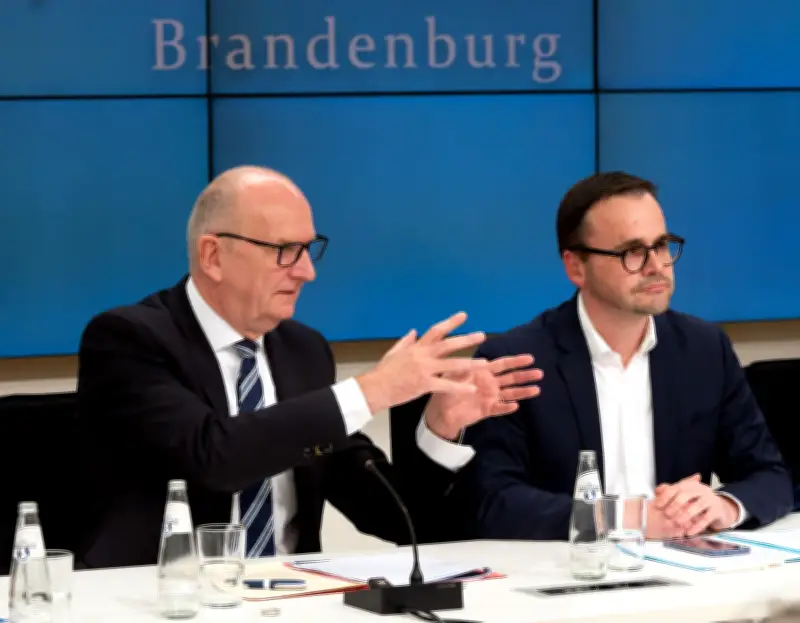 Brandenburgs neue Koalition: SPD und CDU gegen Wählerfrust und Extremismus
