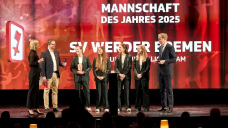 Bremen ehrt Werder-Frauen als Mannschaft des Jahres bei Sportlerwahl