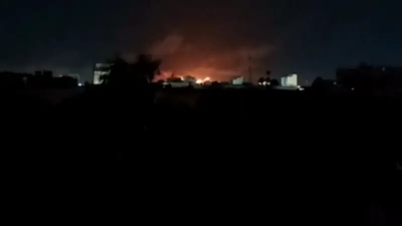 Bundeswehr im Irak beschossen: Video zeigt Raketenangriff auf Basis in Erbil