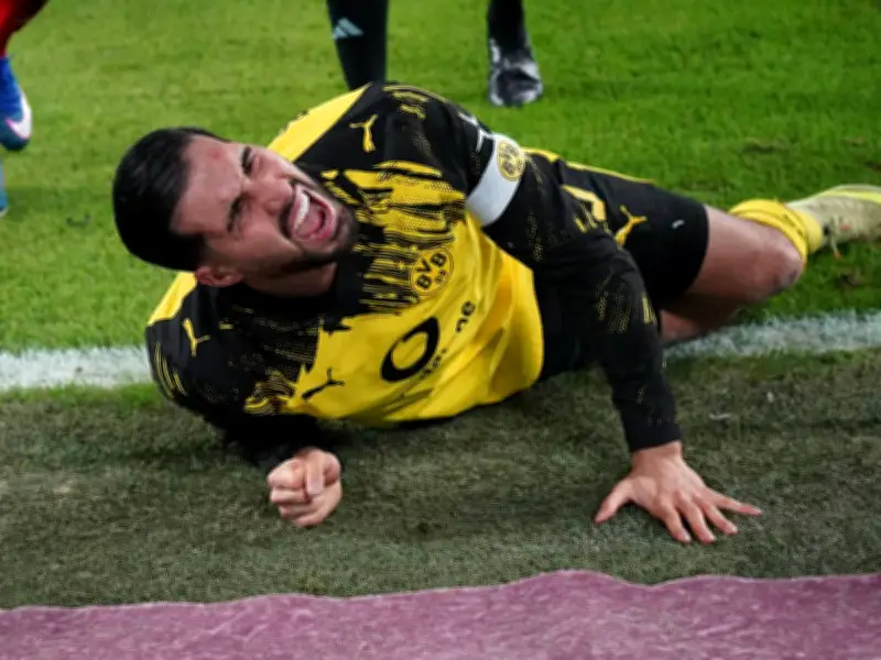 BVB bestätigt Kreuzbandriss bei Emre Can: Saison-Aus für Kapitän nach Bayern-Niederlage