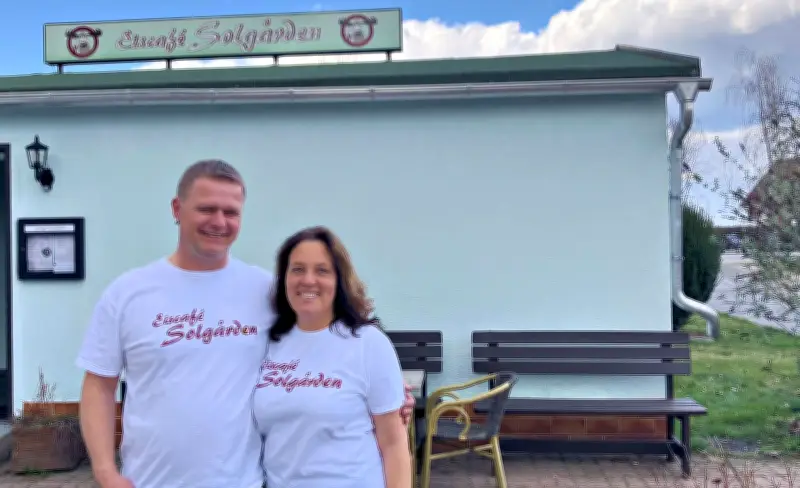 Café Solgården in Schlaitz: Schwedische Traditionen locken Besucherströme an