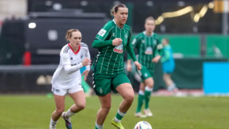 Champions-League-Traum lebt: Larissa Mühlhaus schießt Werder-Frauen zum Sieg