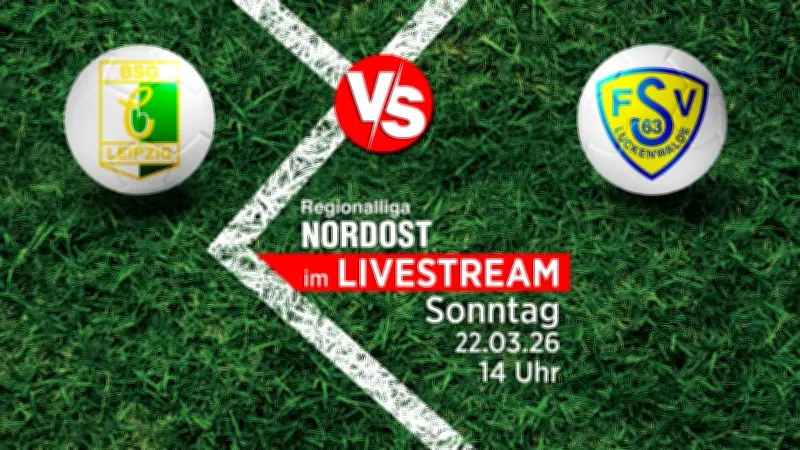 Chemie Leipzig kämpft um den Klassenerhalt: Entscheidungsspiel gegen Luckenwalde im Livestream