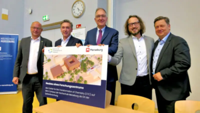 CTC Merseburg: Großforschungszentrum plant 300+ Jobs und 20.000 m² für Chemiewandel