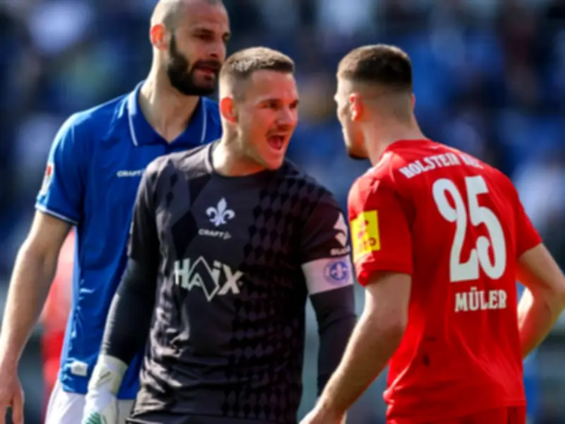 Darmstadt kehrt auf Aufstiegsplatz zurück und verschärft Kiels Krise