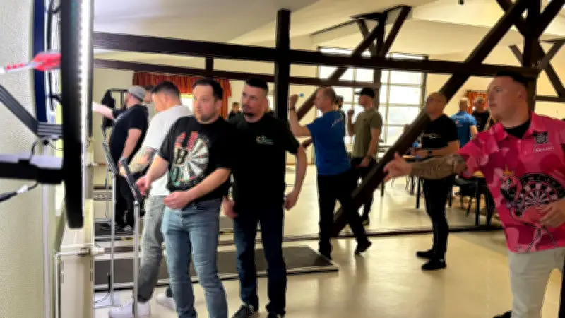 Dart-Fieber in Krembz: Fußballclub begeistert mit erstem Turnier und großer Resonanz