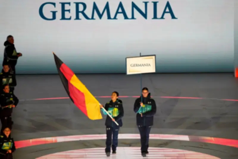 Deutsche Paralympics-Mannschaft nimmt an Abschlussfeier in Cortina teil