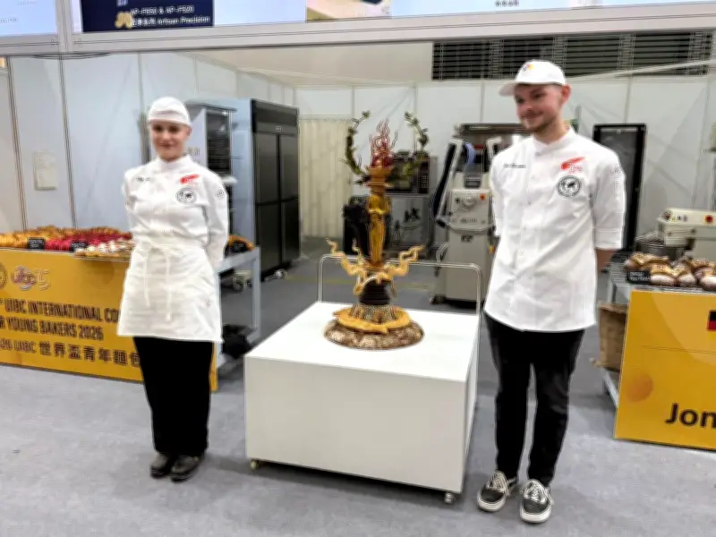 Deutsches Bäckerteam holt Bronze bei Junioren-Weltmeisterschaft in Taiwan